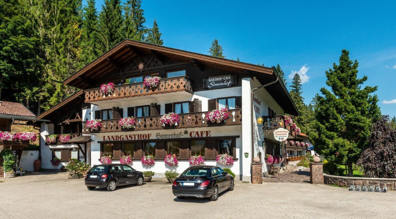 Landgasthof Sonnenhof Krün Exteriör bild